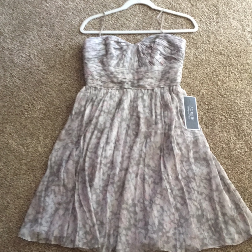 J Crew Marbella strapless dress